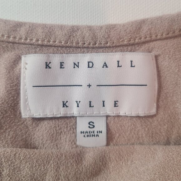 Kendall + Kylie Boho Side-Lace Crop Tank – Mandala Print – Size Small - Picture 7 of 11